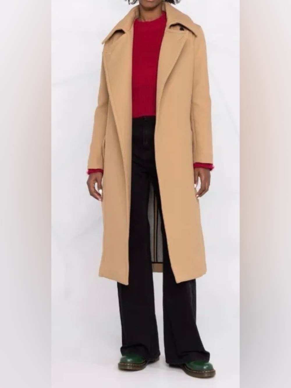 rag & bone Black Jacket with Tan Lining